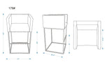 Manhattan Embassy - Counter Stool