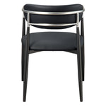 Jaramillo - Arm Chair (Set of 2) - Black Leatherette