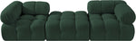 Ames - 3 Piece Boucle Modular Sofa With 1 Backless Seat