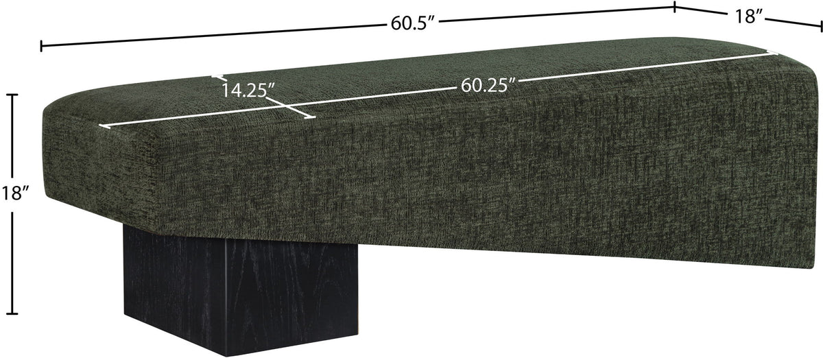 Alora - Bench - Black Base