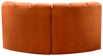 Arc - Velvet 2 Piece Modular Sofa