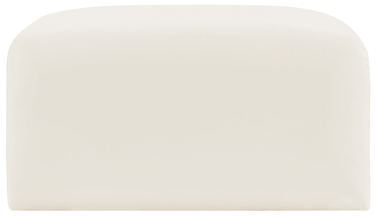Arc - Velvet Ottoman
