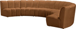 Infinity - 6 Piece Modular Sectional - Saddle