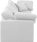 Indulge - Linen 3 Piece Modular Sofa - White