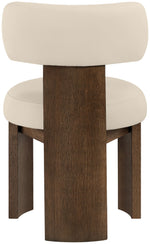 Atelier - Vegan Leather Upholstered Dining Chair (Set of 2) - Painted Brown Frame