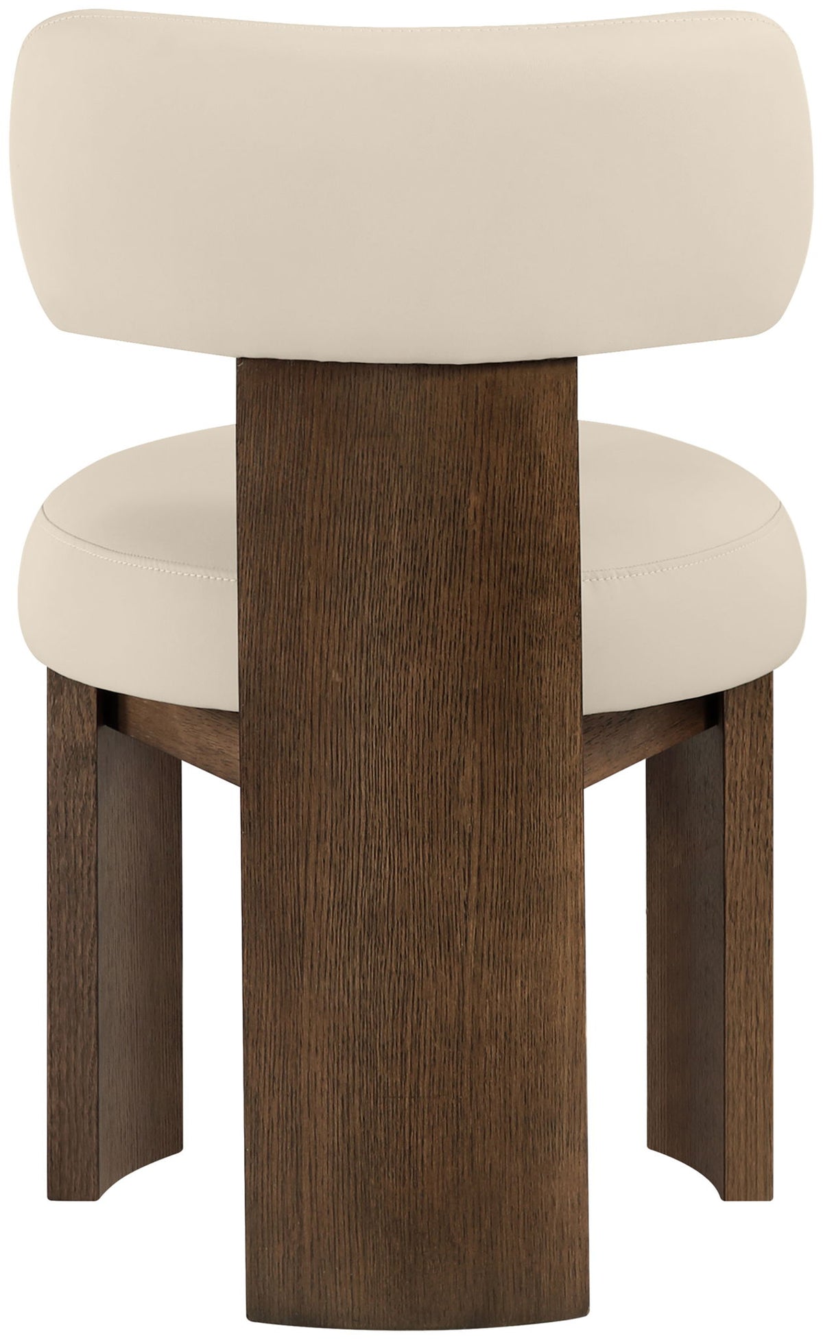 Atelier - Vegan Leather Upholstered Dining Chair (Set of 2) - Painted Brown Frame