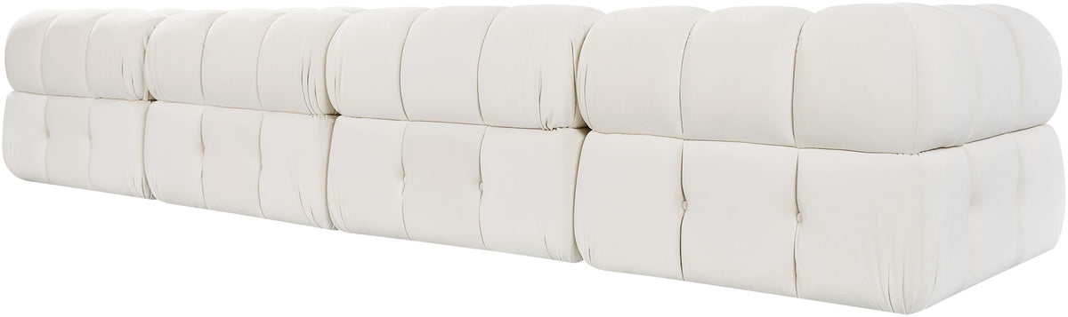 Orin - Velvet 5 Piece Modular Sectional