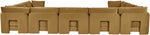 Hammond - Velvet Performance Fabric Upholstered 9 Piece Sectional