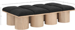 Pavilion - 8 Piece Modular Bench With Natural Base