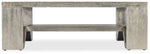 Melange - Saber Cocktail Table - Silver