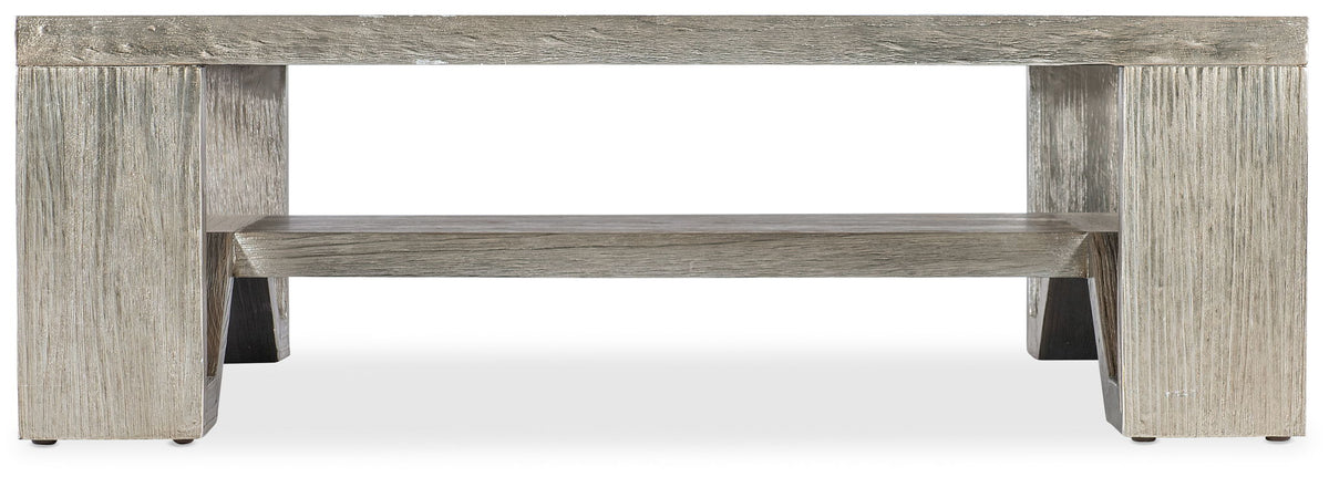Melange - Saber Cocktail Table - Silver
