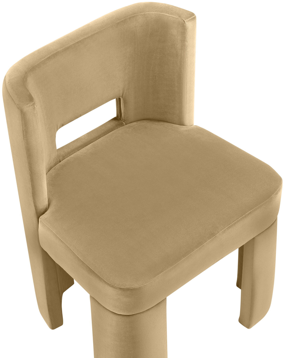 Zuno - Velvet Performance Fabric Upholstered Dining Chair (Set of 2)