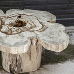 Anzalone - Solid Wood Coffee Table - Woodtone