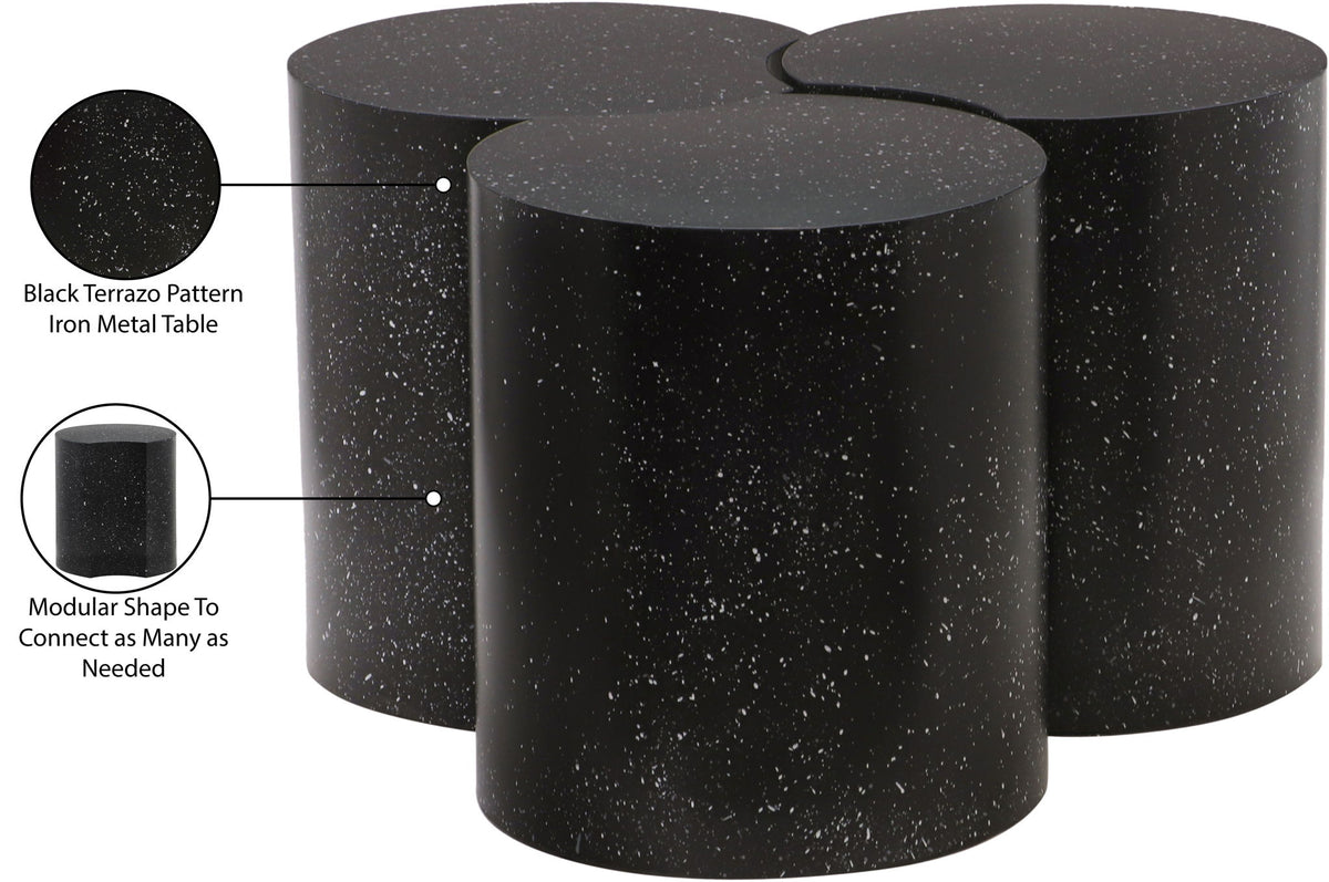 Dimple - 3 Piece Modular Coffee Table - Terazzo Finish