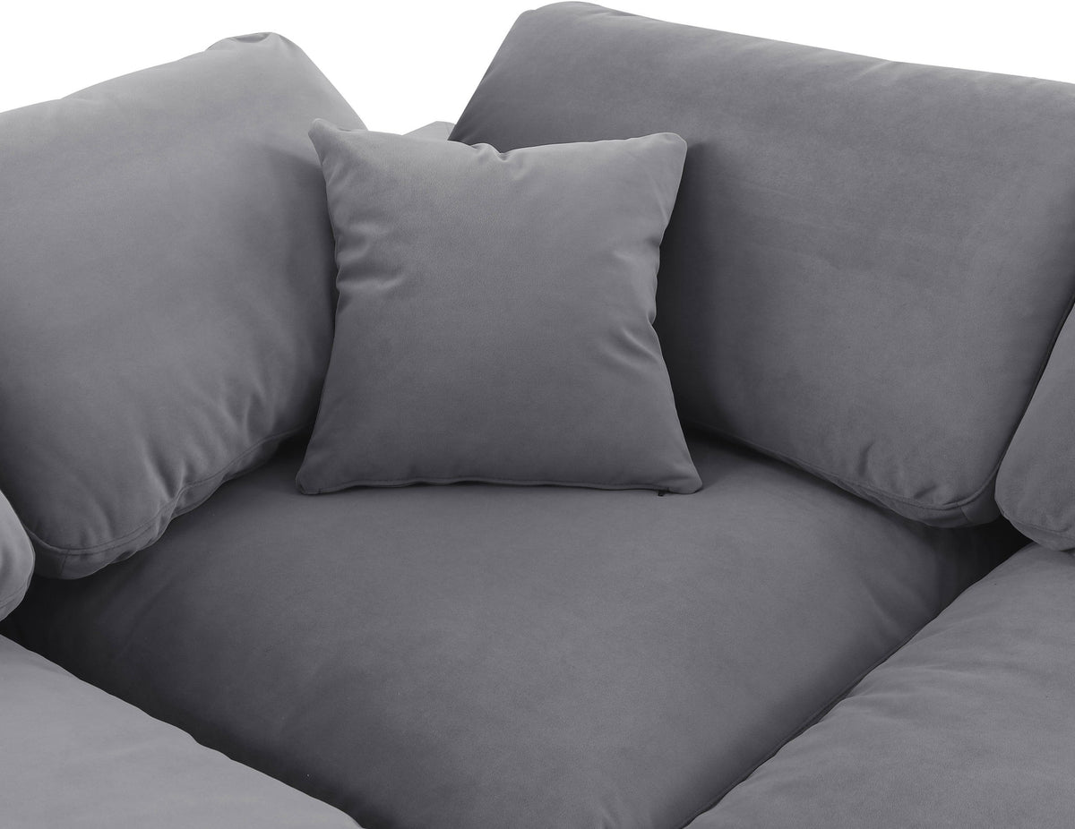 Comfy - Velvet Modular Sofa 3 Seats