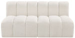 Arc - Boucle Fabric 2 Seats Modular Sofa