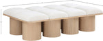 Pavilion - 8 Piece Modular Bench With Natural Base