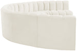 Arc - Velvet 8 Piece U-Shaped Modular Sofa