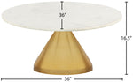 Emery - Coffee Table - White