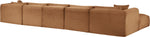 Shaggy - Fabric 7 Piece Modular Sectional With 2 Ottomans