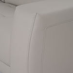 Dalton - Modern Italian Light Grey Leather Sectional + 2 Recliners by VIG Furniture - View 6