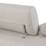 Dalton - Modern Italian Light Grey Leather Sectional + 2 Recliners by VIG Furniture - View 8