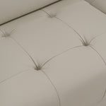 Dalton - Modern Italian Light Grey Leather 4-Seat Sofa + 2 Recliners by VIG Furniture - View 7