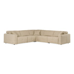 Nizza - Modern Oyster Leather Sectional Sofa + Recliners by VIG Furniture - View 1