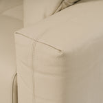 Nizza - Modern Oyster Leather Sectional Sofa + Recliners by VIG Furniture - View 7