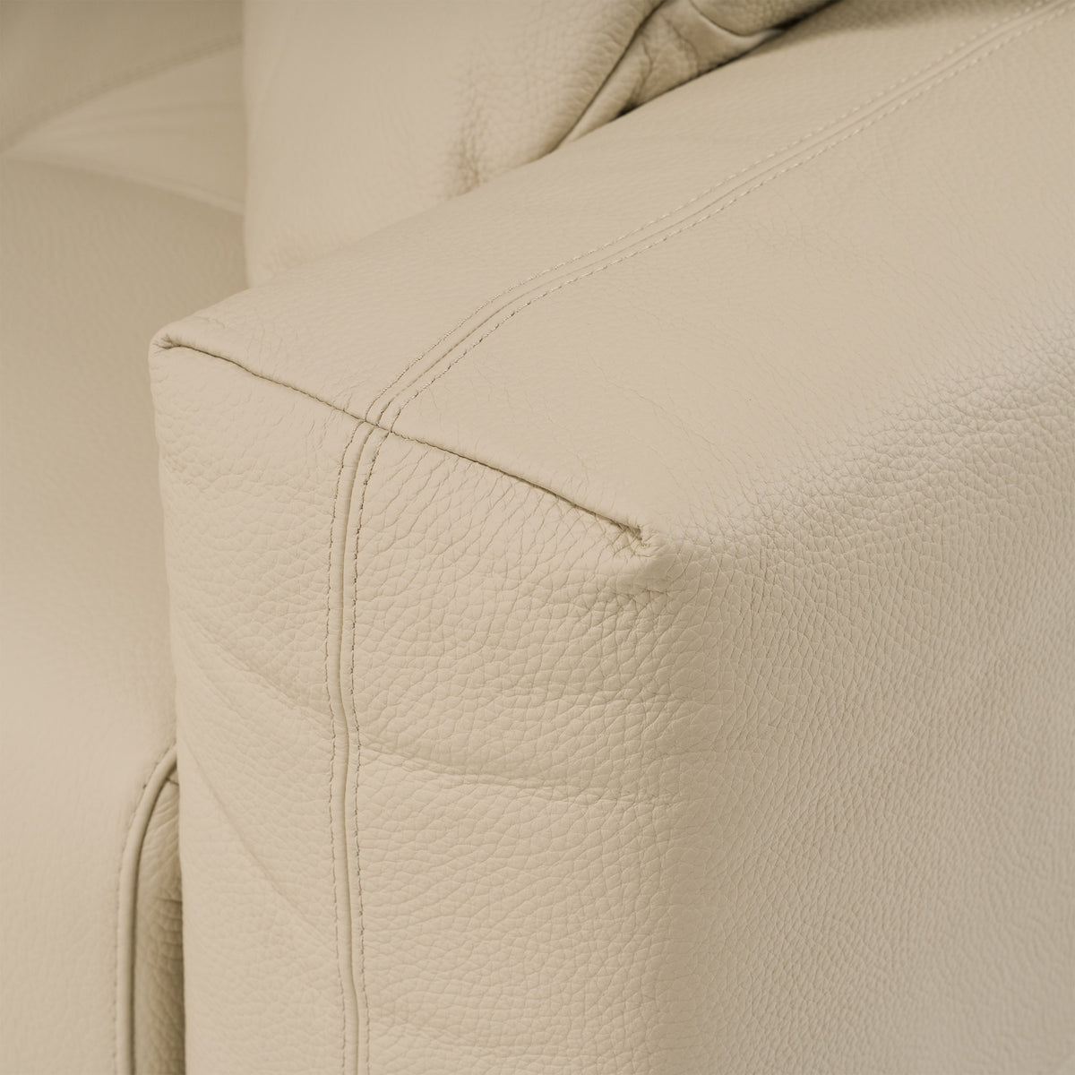 Nizza - Modern Oyster Leather Sectional Sofa + Recliners by VIG Furniture - View 7