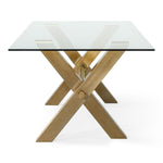 Dandy - Modern Golden & Glass Dining Table by VIG Furniture - View 11