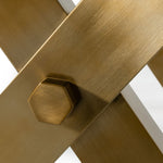 Dandy - Modern Golden & Glass Dining Table by VIG Furniture - View 12