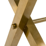 Dandy - Modern Golden & 15mm Glass Dining Table by VIG Furniture - View 13