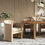 Danube - Modern Beige Fabric Dining Chair by VIG Furniture - View 9
