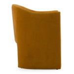 Danube - Modern Burnt Orange Fabric Dining Chair by VIG Furniture - View 2