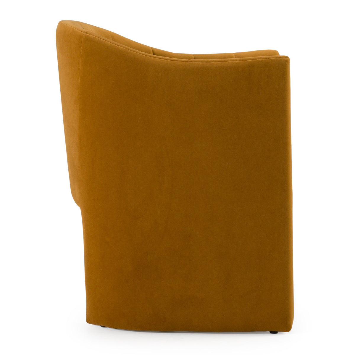 Danube - Modern Burnt Orange Fabric Dining Chair by VIG Furniture - View 2