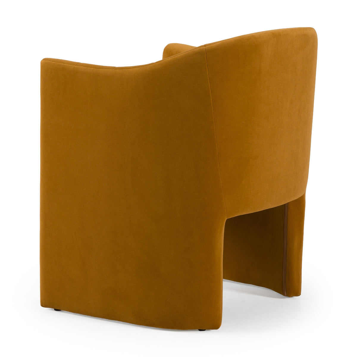 Danube - Modern Burnt Orange Fabric Dining Chair by VIG Furniture - View 8