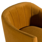 Danube - Modern Burnt Orange Fabric Dining Chair by VIG Furniture - View 5