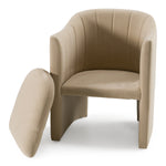 Danube - Modern Beige Fabric Dining Chair by VIG Furniture - View 5