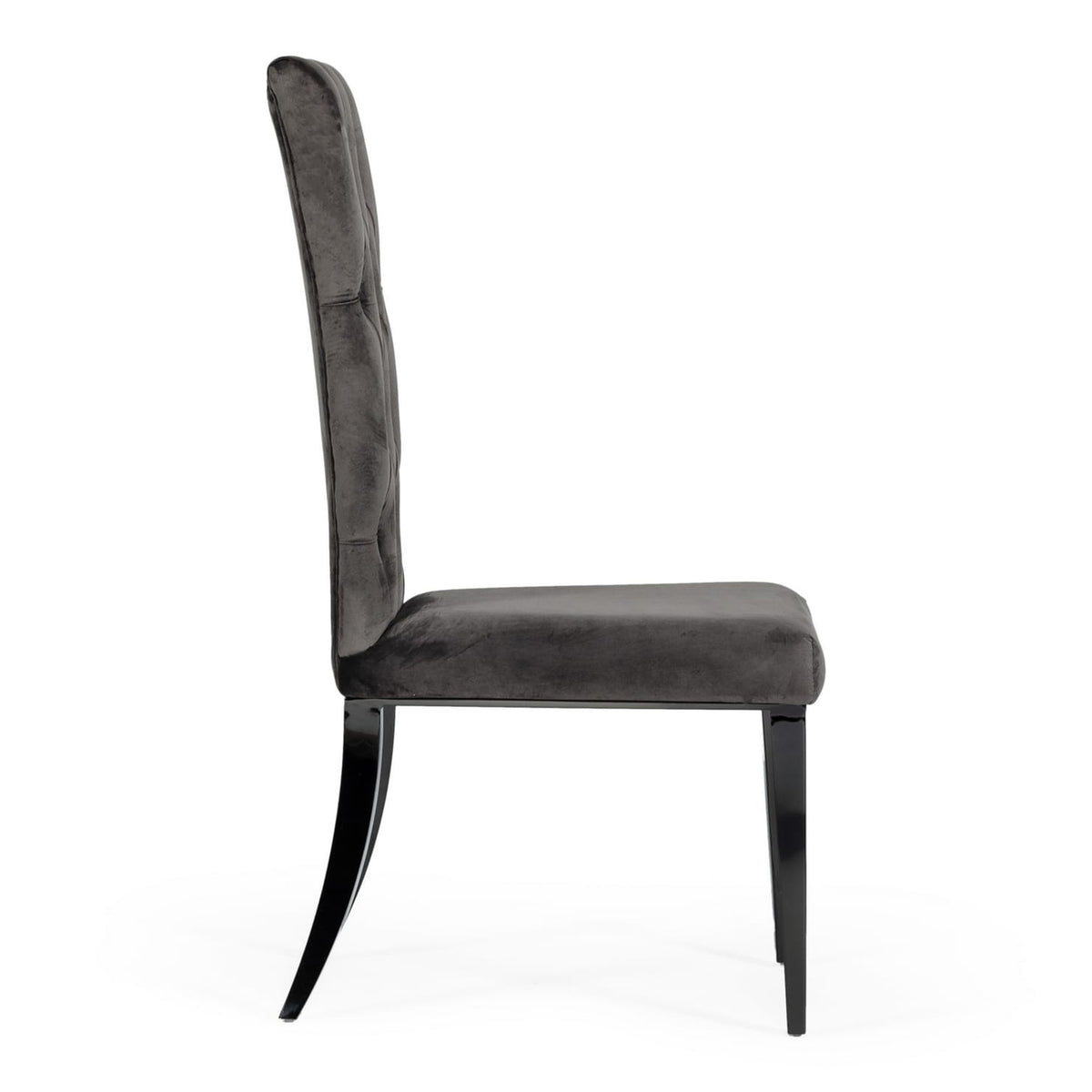 Darley - Transitional Grey Velvet Dining Chair Set of 2 by VIG Furniture - View 7