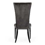 Darley - Transitional Grey Velvet Dining Chair Set of 2 by VIG Furniture - View 8