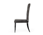 Darley - Transitional Grey Velvet Dining Chair Set of 2 by VIG Furniture - View 4