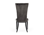 Darley - Transitional Grey Velvet Dining Chair Set of 2 by VIG Furniture - View 5