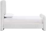 Fira - Chenille Fabric Upholstered Bed