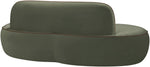 Swerve - Velvet 77" Upholstered Loveseat