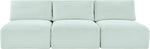 Shaggy - 3 Seat Modular Armless Sofa