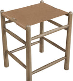 Santos - Backless Counter Stool With Stained Brown Base