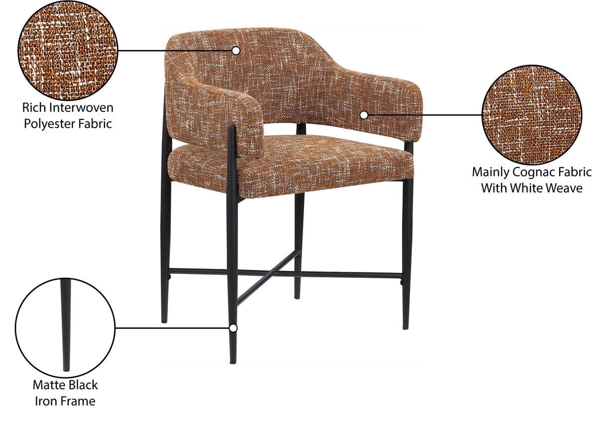 Dame - Fabric Upholstered Dining Chair (Set of 2)