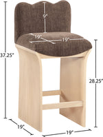 Shaw - Counter Stool - Natural Base
