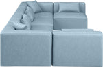 Cube - 6 Piece Modular Armless Sectional